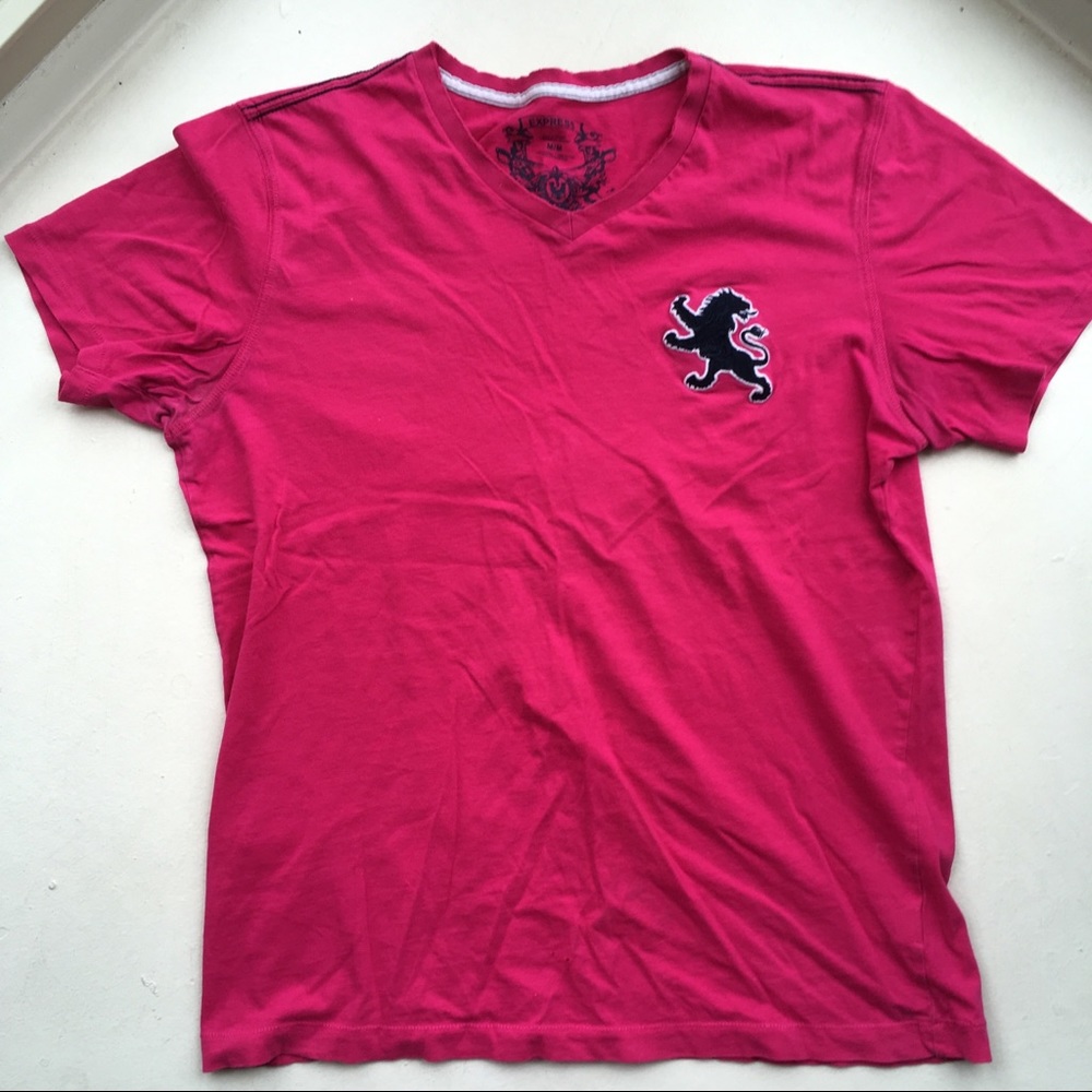 Express Men’s Raw Hem T Shirt